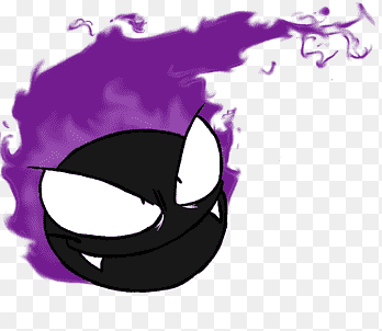 Gastly Haunter Pokémon Ghost ، شبح, البنفسجي, ورق جدران الكمبيوتر png thumbnail