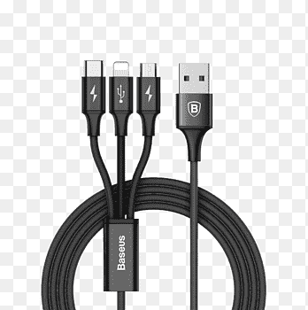 cargador de batería iphone 7 usb-c lightning micro-usb, lightning, electrónica, cable png thumbnail