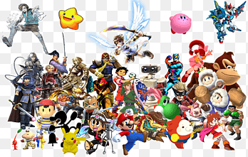 Super Smash Bros. لنينتندو 3 دي إس ووي وي دي جي هيرو سوبر ماريو بروس ، نينتندو الخلفية, game, super Smash Bros for Nintendo 3DS و Wii U png thumbnail