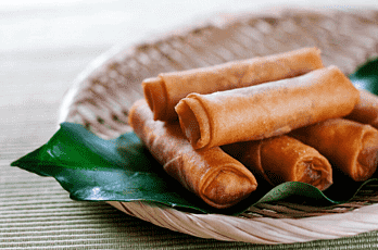 Loempia Chinese keuken Aziatische keuken Eierwafel Loempia, crêpe, voorafje, Aziatisch png thumbnail