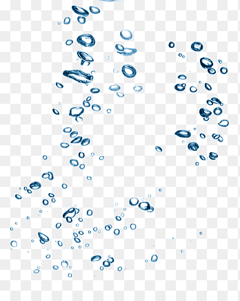 white water bubbles, Water Drop Euclidean Element, Blue water droplets effect elements, blue, angle png thumbnail