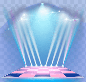 Stage lighting, purple, blue png thumbnail