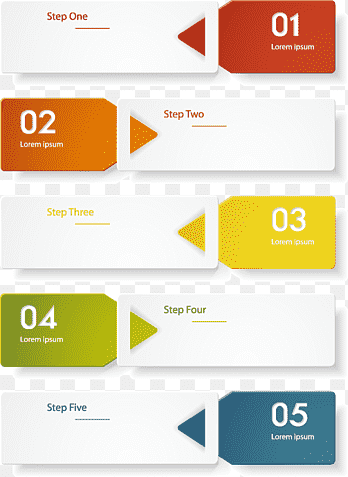 multicolored arrow chart diagram,, PPT element, infographic, template png thumbnail