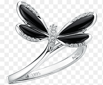 Swarovski AG Ring Jewellery Diamond, Swarovski Jewelry Black Ring, love, gemstone png thumbnail