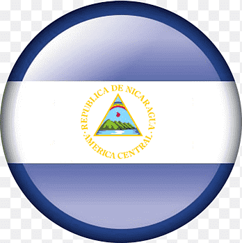 escudo de armas del logotipo de nicaragua bandera de la marca nicaragua, círculo, bandera, logo png thumbnail