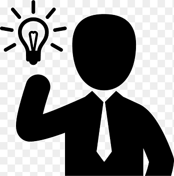Computer Icons Idea, franchise samenwerking, zwart en wit, merk png thumbnail