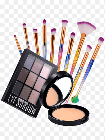 Eye Shadow Cosmetics Makeup brush Face Powder, MAKE UP TOOLS, color, palette png thumbnail