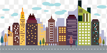 High-rise building Skyscraper, city ​​building, high-rise buildings illustration, building, city png thumbnail