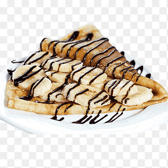 Frosting & Icing Pancake Crêpe Torte Witte chocolade, chocolade, amp, banaan png thumbnail