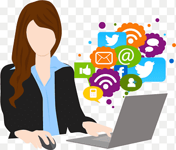 Social media marketing Communication Social-Media-Manager, server, text, reading png thumbnail
