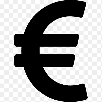 Euro sign Currency symbol Dollar sign, euro, text, bank png thumbnail