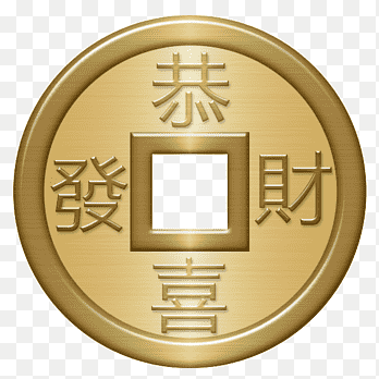 Chinese New Year Cash, Coins, gold Coin, material png thumbnail