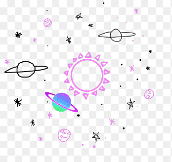 ilustracja Układu Słonecznego, Naklejka Universe Planet Galaxy Mountain Dew, urocza, powierzchnia, grafika png thumbnail