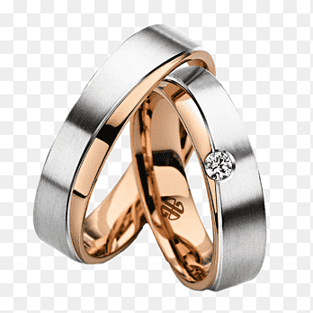 two silver-colored rings, Wedding ring Marriage, Diamond ring, love, gemstone png thumbnail