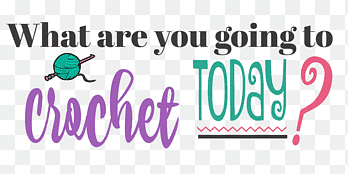 Crochet Decrease Stitch Learning, design, purple, text png thumbnail
