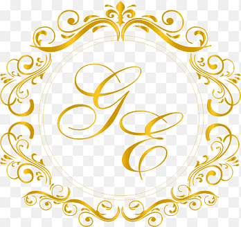 logotipo dorado, nombre del escudo de armas del símbolo monograma de matrimonio, diverso, blanco png thumbnail