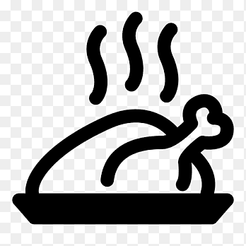 Hamburger Groente Ragout Vulling Kippenvlees, niet-vegetarisch voedsel, Oppervlakte, zwart en wit png thumbnail