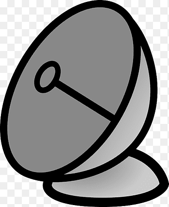 Műholdas antenna Parabolikus antenna Antennák Dish Network Televízió antenna, antenna, antennák, fekete és fehér png thumbnail