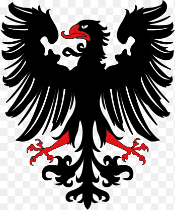 escudo de armas de la heráldica del águila, logotipo del águila negra, animales, galliformes png thumbnail