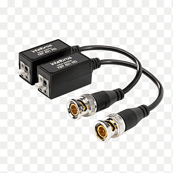 Cable coaxial adaptador balun conector eléctrico hdmi, electrónica, adaptador png thumbnail