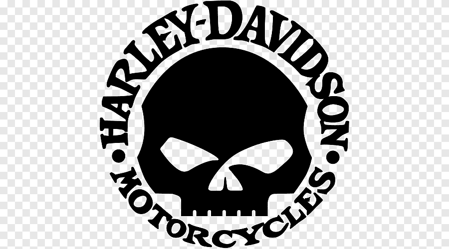 Adhesivo de motocicleta con logo de Harley-Davidson de H-D Michigan, cortinas azules, logo