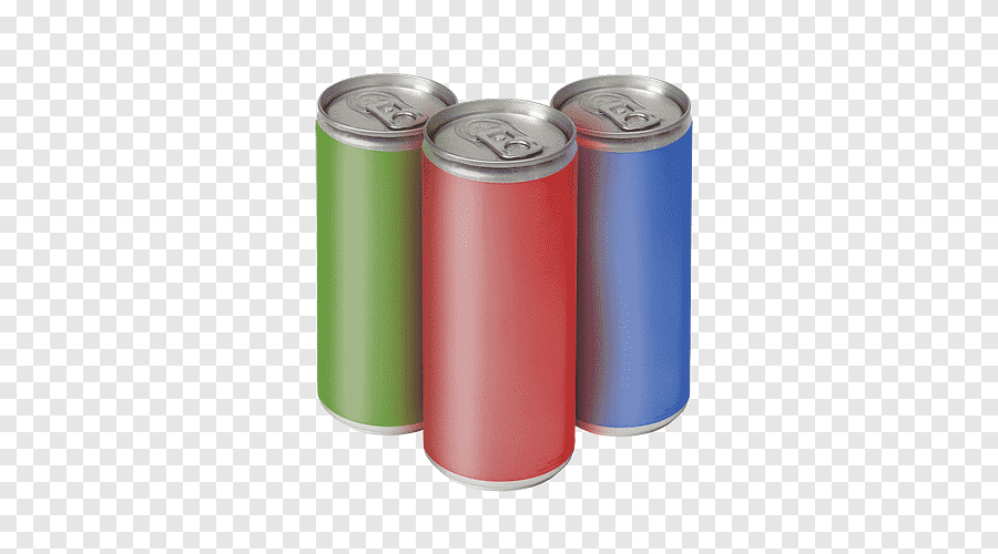 Aluminum can Tin can Beverage can Cylinder, energy drink, aluminium ...