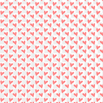 Polka dot, Pink heart seamless background, heart, color png thumbnail
