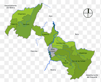 neiva, huila chapinero vegalarga ceibas río fortalecillas, mapa, mundo, mapa vial png thumbnail