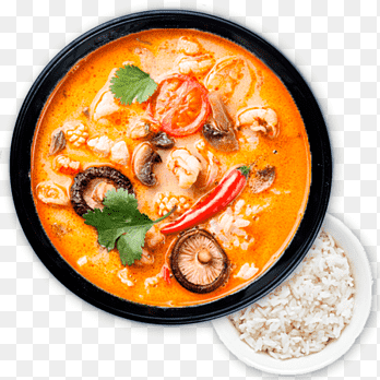 Tom yum Kokosmelk Thaise keuken Rode curry, melk, bouillabaisse, bouillon png thumbnail