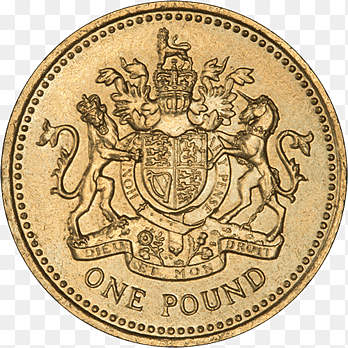 One pound United States Coins of the pound sterling, pound, gold Coin, medal png thumbnail