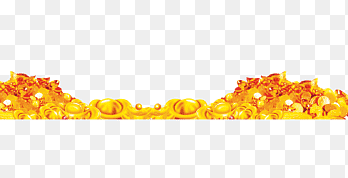 Sycee coins, Gold coin Computer file, Coin gold coins, text, orange png thumbnail