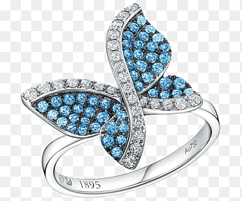 Earring Blue Swarovski AG Jewellery, Swarovski Jewelry blue ring, gemstone, pendant png thumbnail