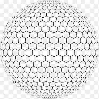 globo negro, mosaico hexagonal, esfera de mapa, tabla, diverso, simetría png thumbnail