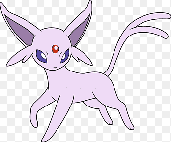 Pokémon X and Y Pokémon Gold and Silver Eevee Espeon Evolution, purple, mammal png thumbnail