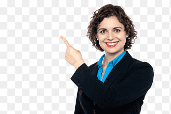 woman wearing black blazer pointing left index finger, Blink Lash Club Businessperson Advertising Woman, business women, microphone, service png thumbnail