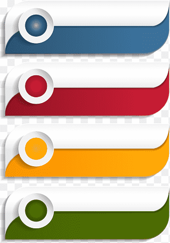 four assorted-color decors, Chart Element Infographic, PPT element, text, label png thumbnail