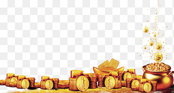 Gold coin, coin, food, orange png thumbnail