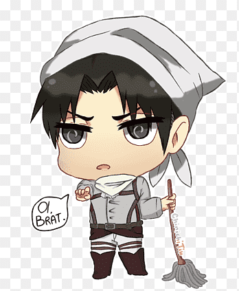 eren yeager mikasa ackerman ataque a titan chibi levi, chibi, pelo negro, manga png thumbnail