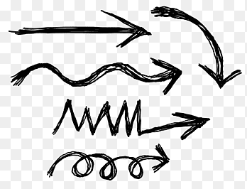Black and white Arrow, Arrow, angle, mammal png thumbnail