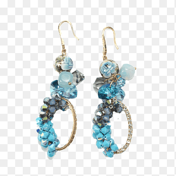 Earring Pearl, Pearl ear-rings, gemstone, blue png thumbnail