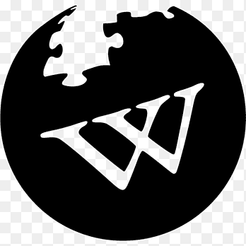 wikipedia logo wikimedia foundation enciclopedia libre universal en español enciclopedia, wiki quiz wikipedia powered, logo, monocromo png thumbnail