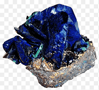 Crystal Mineral Gemstone Azurite Lapidary, gemstone, blue, diamond png thumbnail