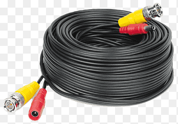 conector bnc circuito cerrado de televisión cable coaxial cámara de seguridad inalámbrica cable eléctrico, cctv, electrónica, cable de cables eléctricos png thumbnail