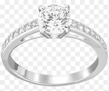 Ring size Swarovski AG Jewellery Rhodium, Swarovski Jewelry White Gold Ring, gemstone, white png thumbnail
