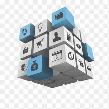 Ilustración de cubo blanco y azul, espacio tridimensional de infografía de cubo, diseño de cubo, azul, ángulo png thumbnail