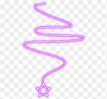 Neon sign Sticker, purple, effect png thumbnail