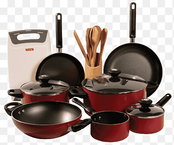 Antiaanbaklaag Kookgerei Keuken Koekenpan Servies, keuken, 7eleven Store, keramiek png thumbnail