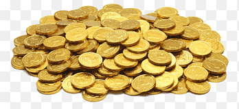 gold-colored coins, Gold coin Bullion coin, A pool of gold coins, investment, bullion png thumbnail