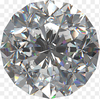 round cut clear gemstone, Diamond cutting, Diamond, gemstone, diamond png thumbnail