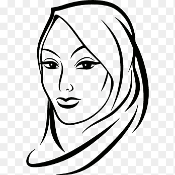 Silhouette Of Woman Computer Icons Arabs Islam Hijab Hijab Face Logo Png Pngegg